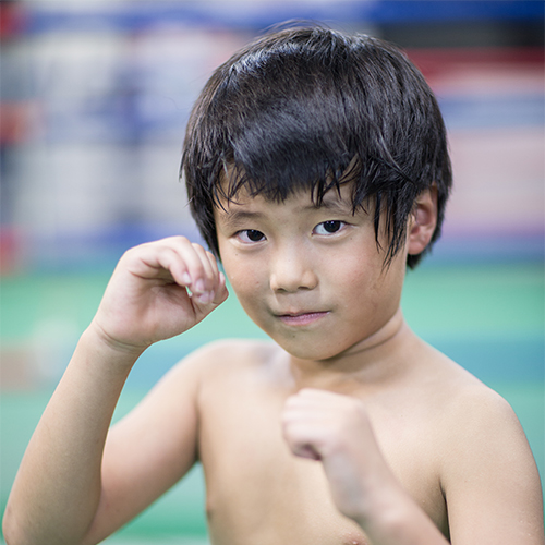 川和いう治政館のキッド選手